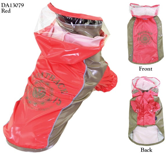 Impermeable con Capucha Desmontable